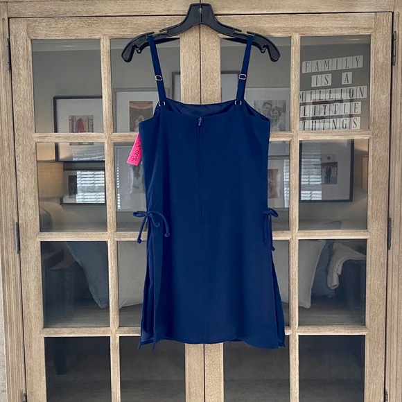 SOLD NWT Lilly Pulitzer Sahar Romper True Navy 0 - Picture 8 of 8